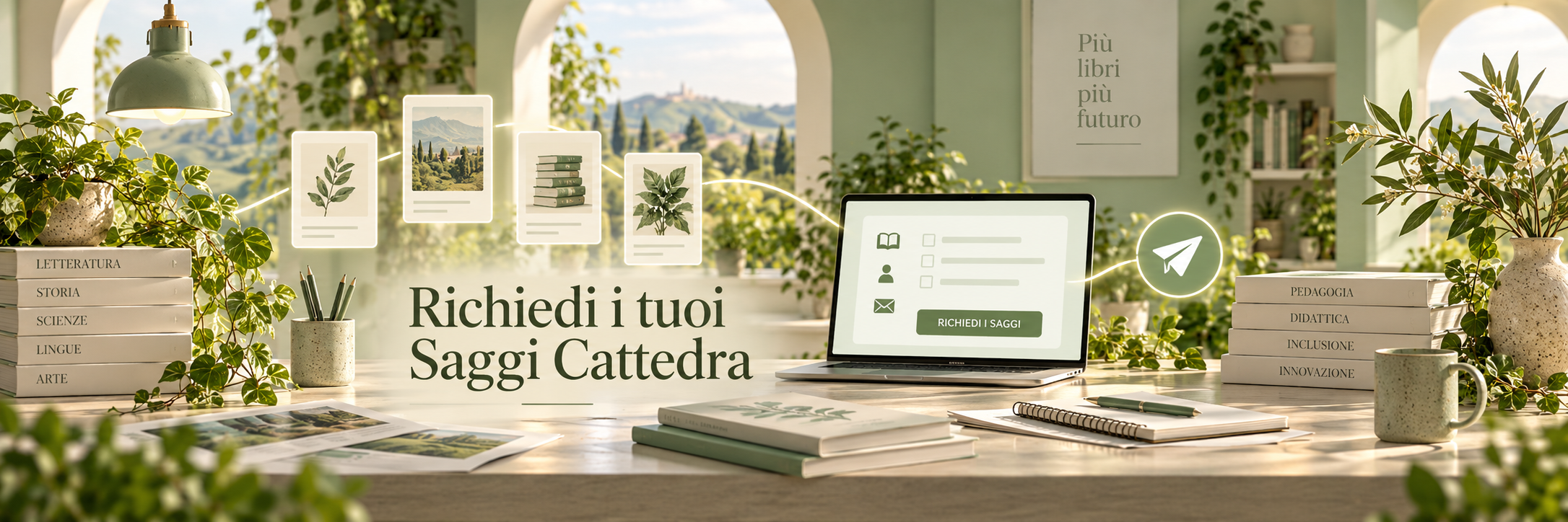 Richiedi i tuoi Saggi Cattedra